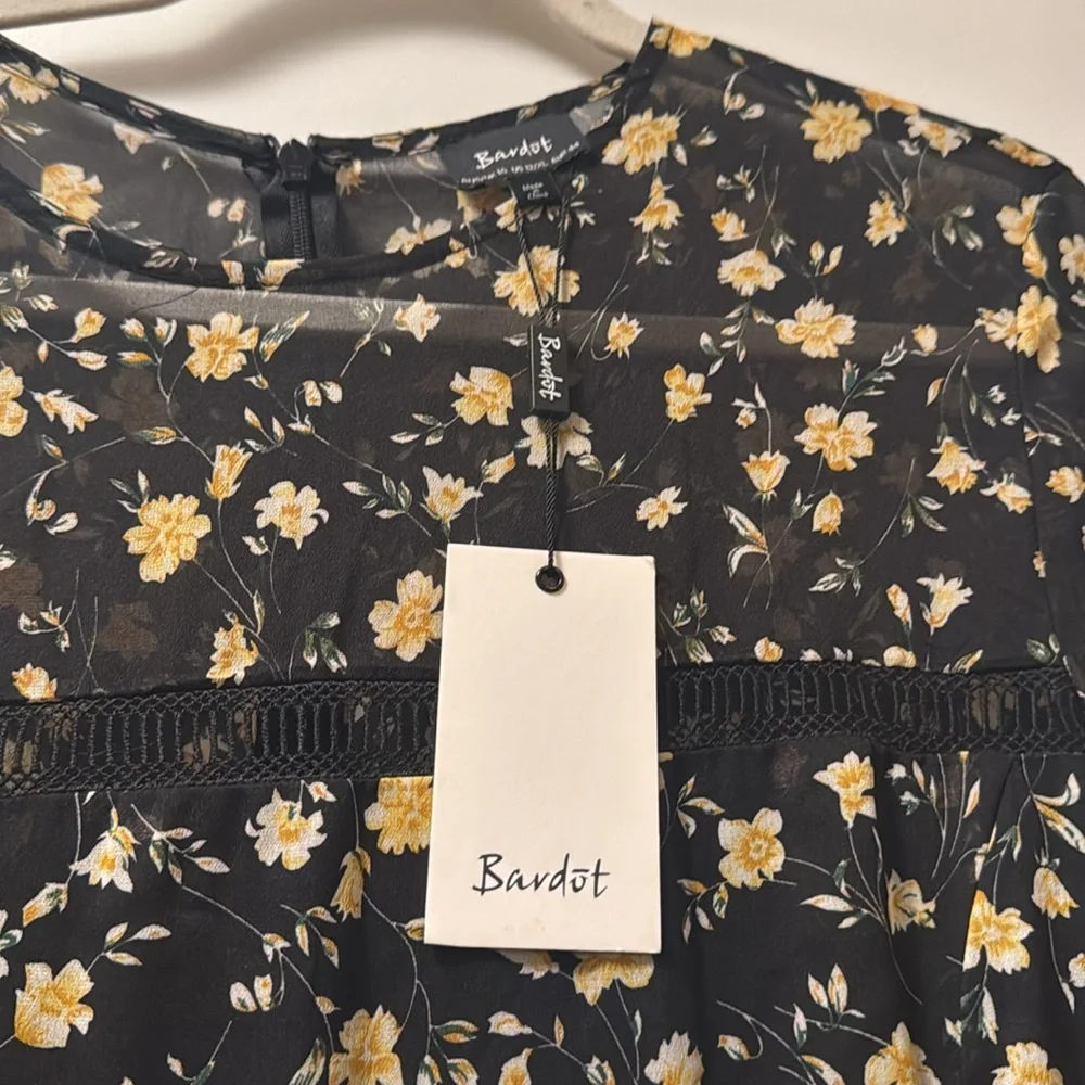 Bardot Poppy Print Mini Dress - New With Tags NWT! - Picture 6 of 12